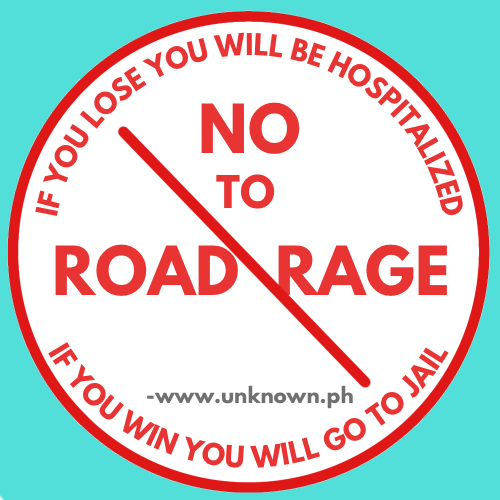 ANTI ROAD RAGE DECAL