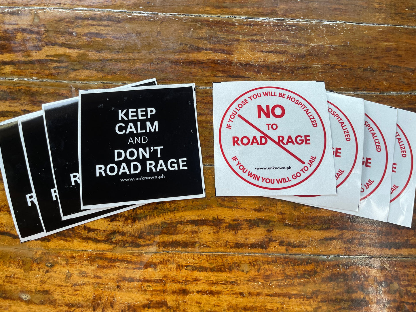 ANTI ROAD RAGE DECAL