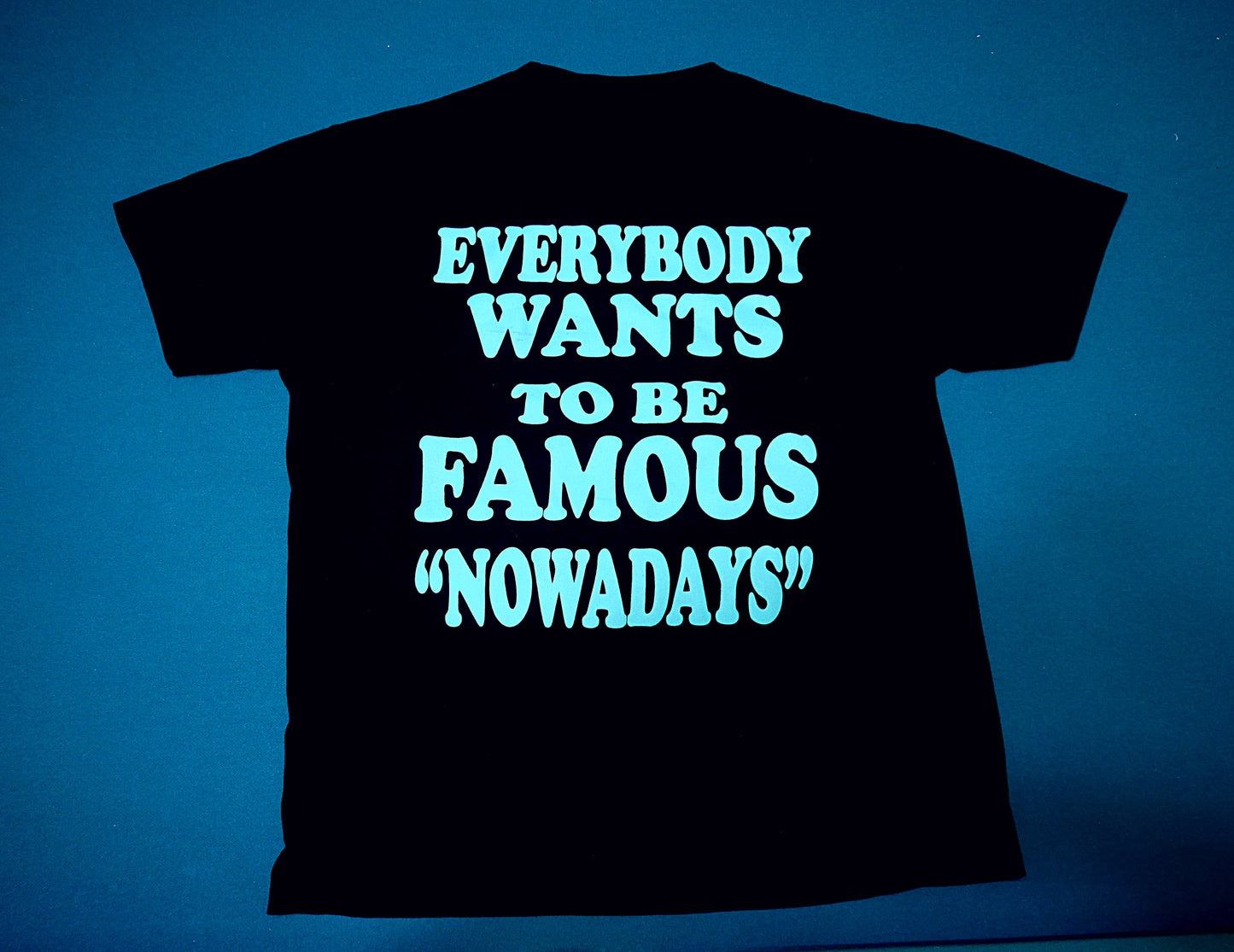 EVERYBODY WANTS TO BE FAMOUS "NOWADAYS" TSHIRT